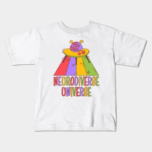 Autism Awareness Month | Neurodiverse Universe Kids T-Shirt